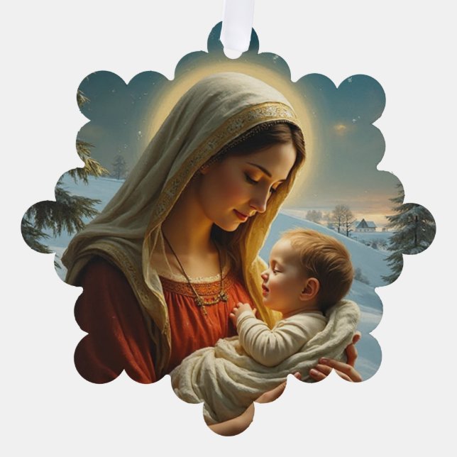 Holiday  ornament card (Front)