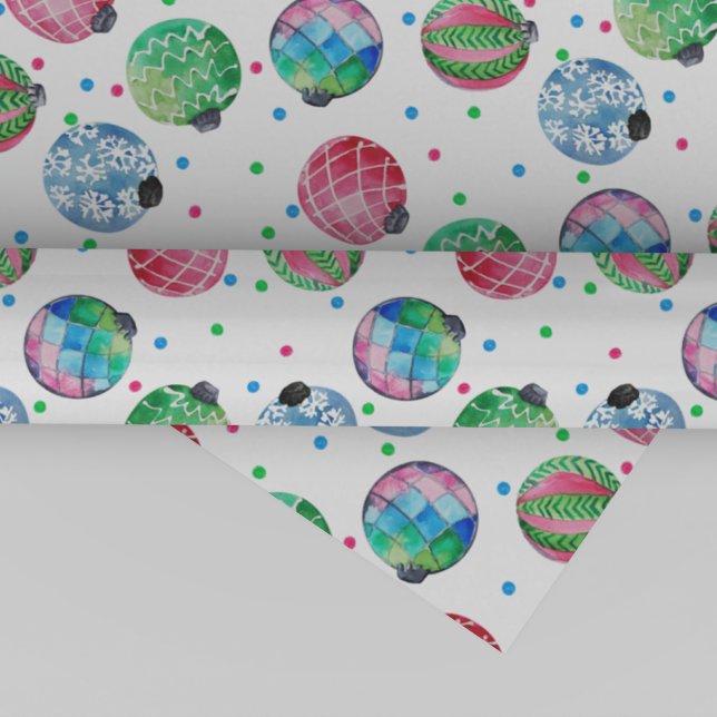 Holiday Ornament Christmas Wrapping Paper (Creator Uploaded)
