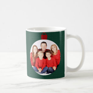Holiday Ornament Family Photo Year Coffee Mug