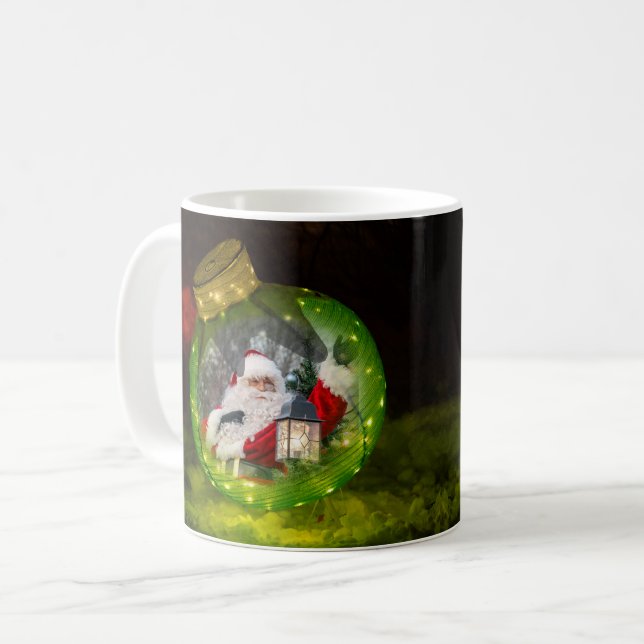 Holiday Ornament Template Coffee Mug (Front Left)