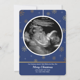 Holiday Ornament Ultrasound Holiday Card
