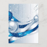 HOLIDAY ORNAMENTS BLUE / WHITE #2