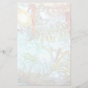 Holiday Ornaments in the Lights Stationery