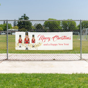 Holiday Outdoor Banner Nutcracker