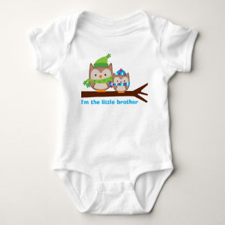 Holiday Owls Little Brother Sibling Tee