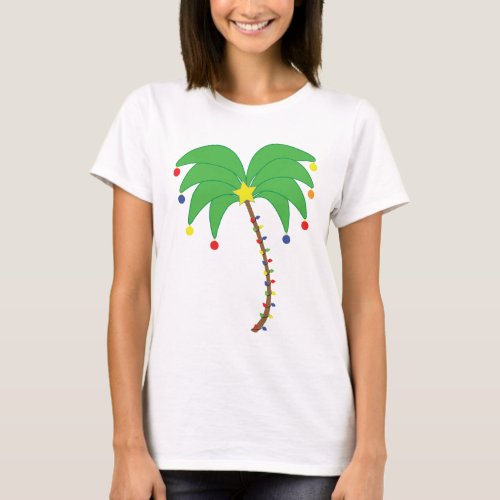 Holiday Palm Tree Shirt