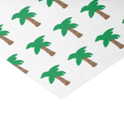 Holiday Palm Tree Tissue Paper Zazzle