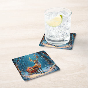 Holiday Paper Coasters