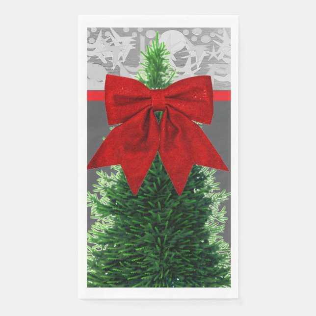 Holiday Paper Guest Towels (Front)