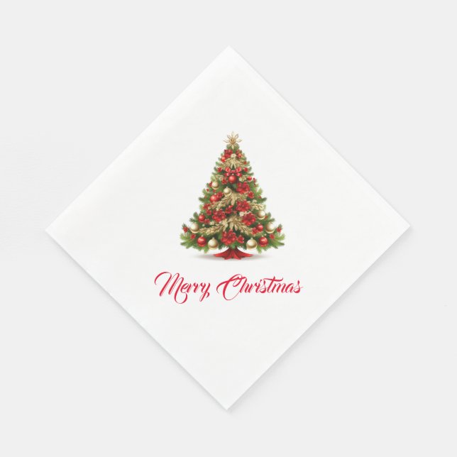 Holiday Paper Napkins  (Corner)