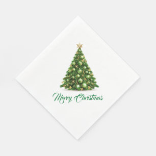Holiday Paper Napkins 