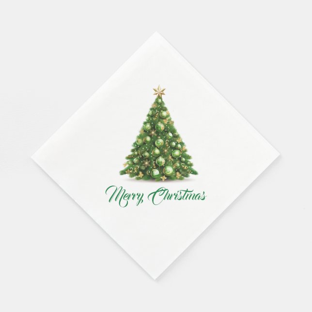 Holiday Paper Napkins  (Corner)