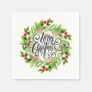 Holiday Paper Napkins