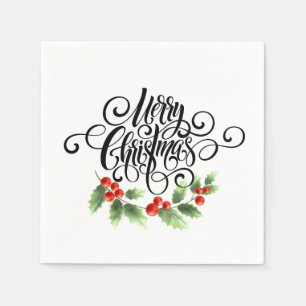 Holiday Paper Napkins