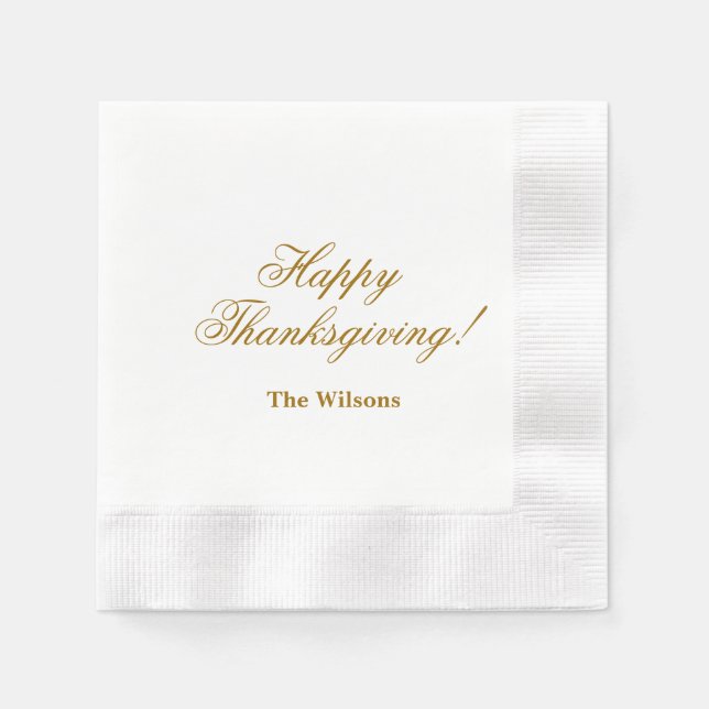 Holiday Paper Napkins (Front)