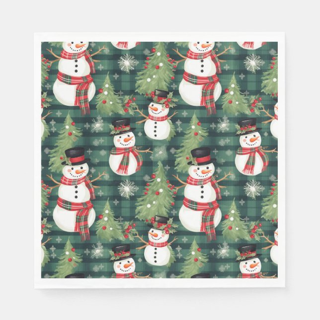 Holiday Paper Napkins (Front)