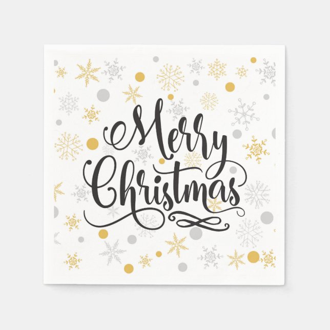 Holiday Paper Napkins (Front)