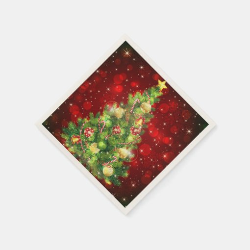 Holiday Paper Napkins Zazzle