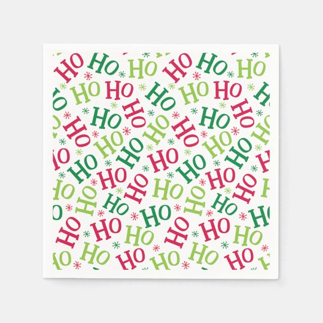 Holiday Paper Napkins (Front)
