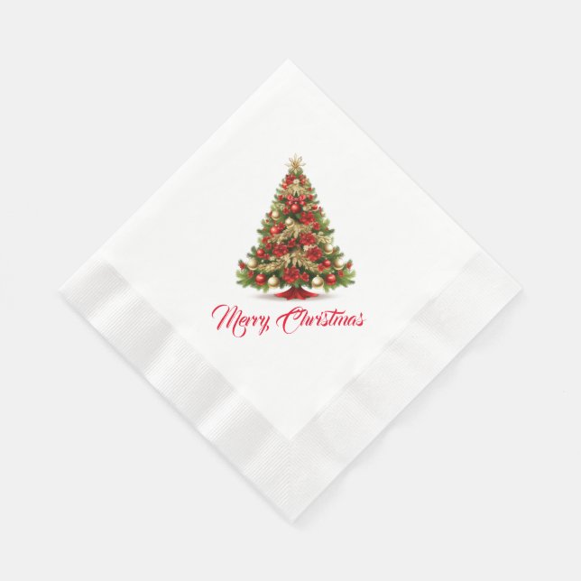 Holiday Paper Napkins (Corner)