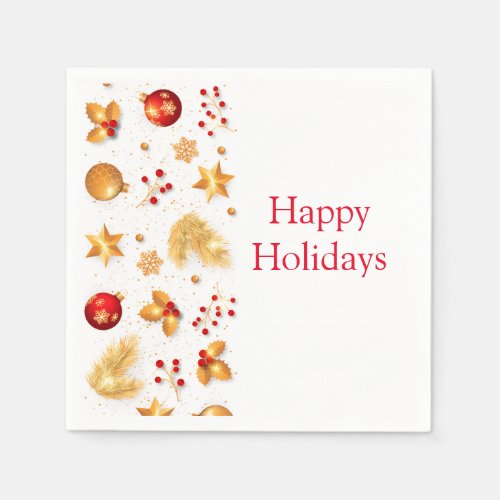 Holiday Paper Napkins