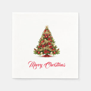 Holiday Paper Napkins Cocktail Size