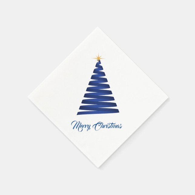 Holiday Paper Napkins Cocktail Size (Corner)