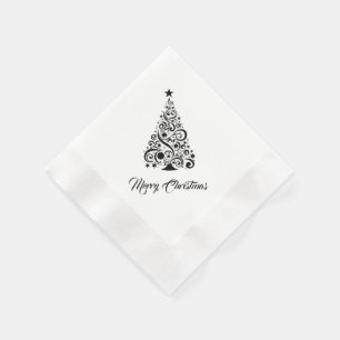 Holiday Paper Napkins Cocktail Size