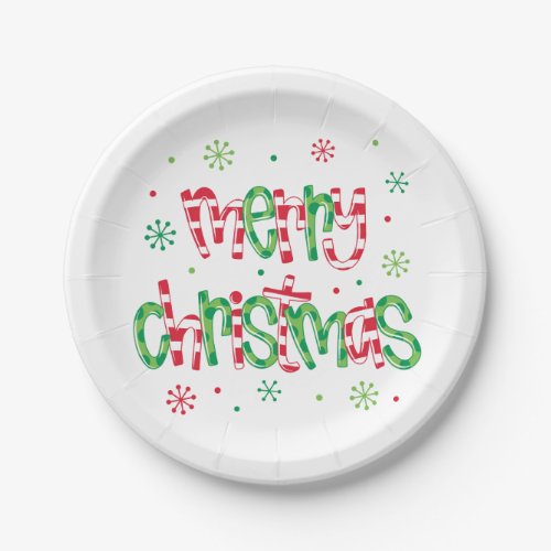 Holiday Paper Plate