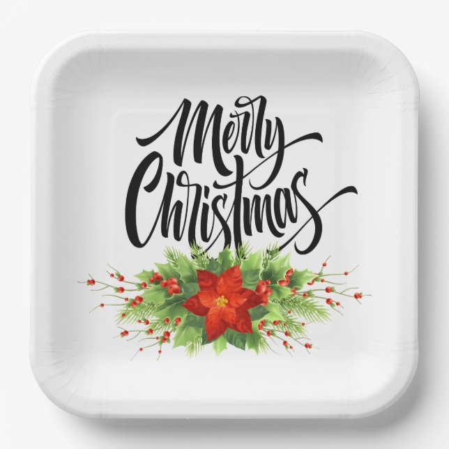 Holiday Paper Plates (Front)
