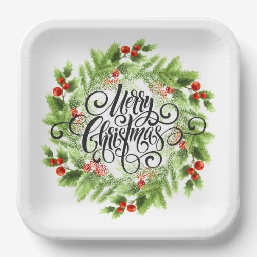 Holiday Paper Plates