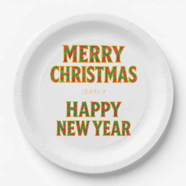 Holiday Paper Plates (Front)