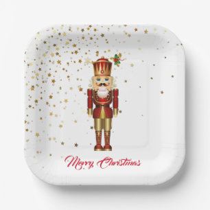 Holiday Paper Plates-Nutcracker Plates