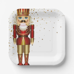 Holiday Paper Plates-Nutcracker Plates