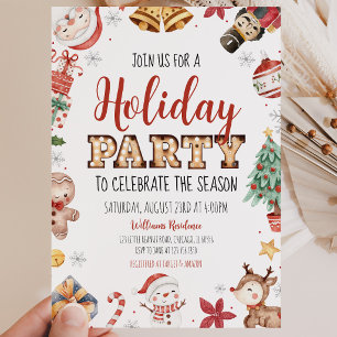 Holiday Party Celebrate Season Invitation