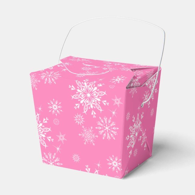 Holiday Party Favor Box (Front Side)