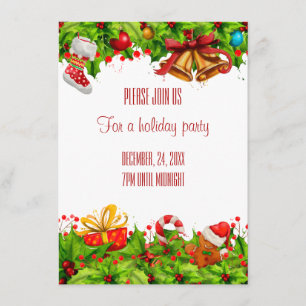 Holiday Party Invitation