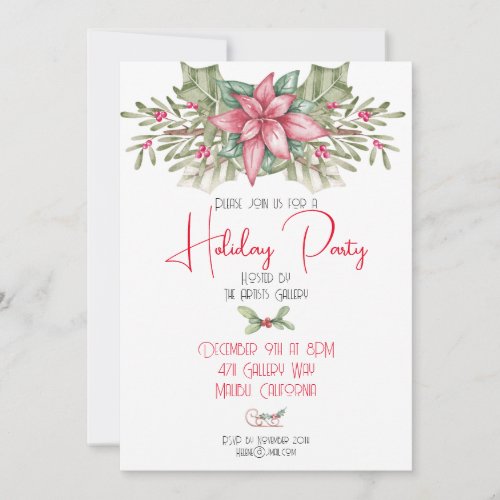 Holiday Party Invitation