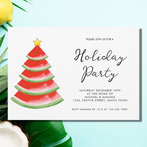 Holiday Party Invitation