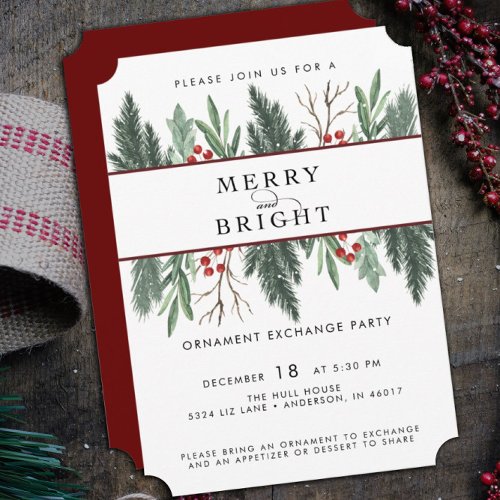 Holiday Party Invitation