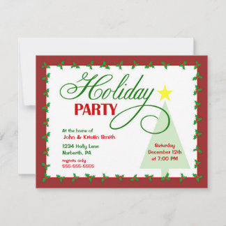 Holiday Party Invitation