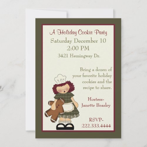 Holiday Party Invitation