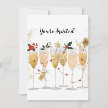 Holiday Party Invitation by SharCanMakeit at Zazzle