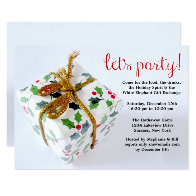 Holiday Party Invitation