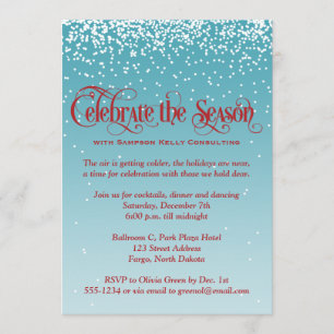 Holiday Party Invitation Celebrate the Season 2