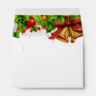 Holiday Party Invitation Envelope