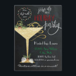 Holiday Party Invitation - Faux Glitter<br><div class="desc">Add your custom wording to this design by using the "Edit this design template" boxes on the right hand side of the item, or click the blue "Customize it" button to arrange the text, change the fonts and colors and to also add additional information or images to this design. ****For...</div>