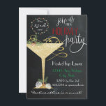 Holiday Party Invitation - Faux Glitter<br><div class="desc">Add your custom wording to this design by using the "Edit this design template" boxes on the right hand side of the item, or click the blue "Customize it" button to arrange the text, change the fonts and colors and to also add additional information or images to this design. ****For...</div>