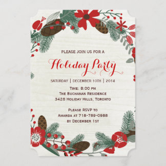 Holiday Party Invitations