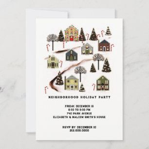 Holiday Party Invitations